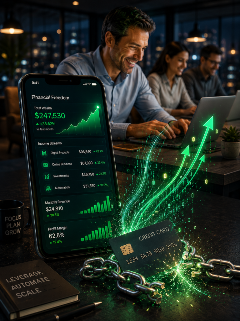 Breaking financial debt cycles by owning automated digital systems 2026