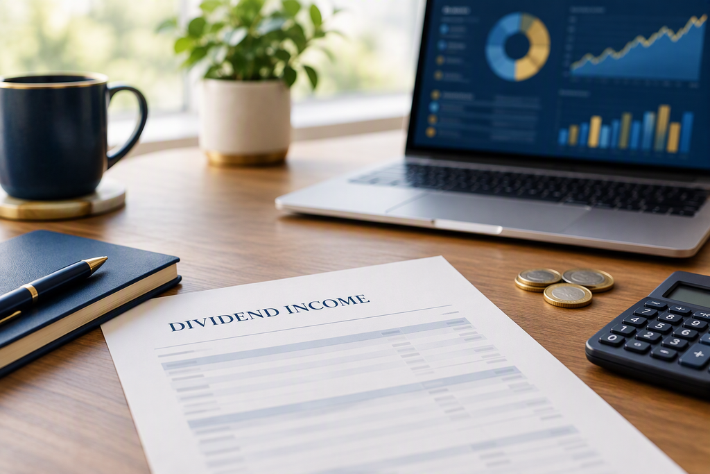 Illustration for a beginner’s guide to how dividend income may be taxed.